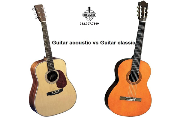 Cách phân biệt Guitar Classic và Acoustic cho người mới