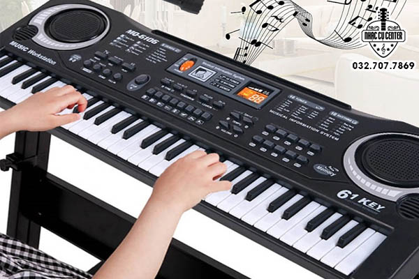 Chất lượng âm thanh của đàn 61 phím giống với piano cơ