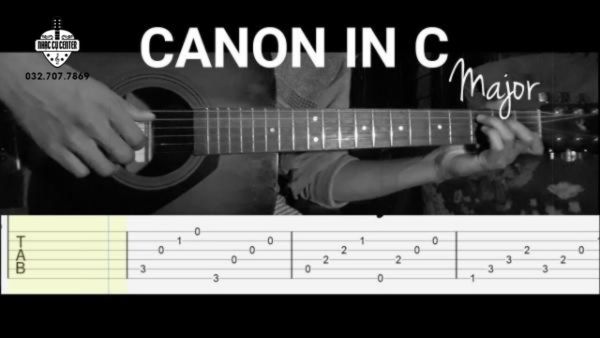 Vòng hợp âm Canon khá phổ biến với người chơi Guitar